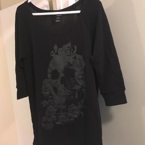 Torrid skull sweater